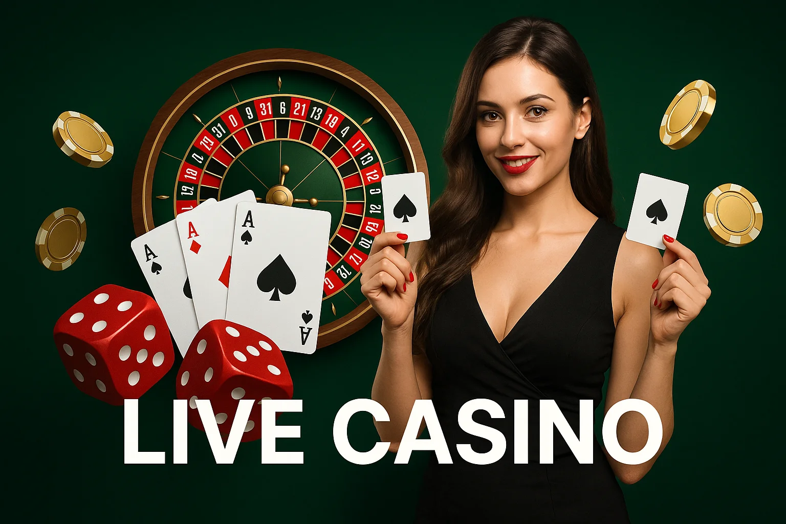 Live Casino Dealer bei Pistolo Casino